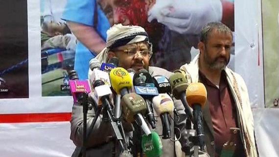 رئيس اللجنة الثورية العليا يحمل أمريكا مسؤولية مجرزة ضحيان الكبرى
