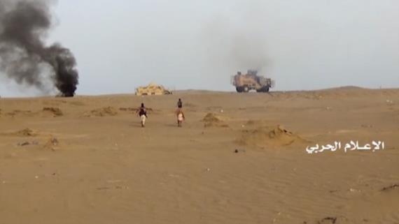 تدمير مدرعتين وأربع آليات لقوى العدوان في نجران والساحل الغربي