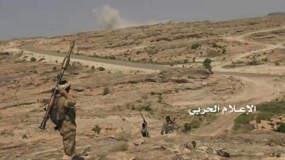 إفشال محاولة تسلل قبالة منفذ عليب مسنودة بغارات جوية