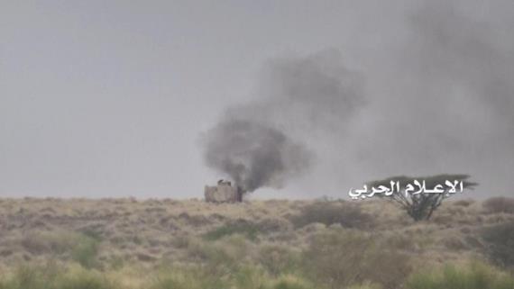 تدمير مدرعة وآلية لقوى الغزو والمرتزقة بالساحل الغربي