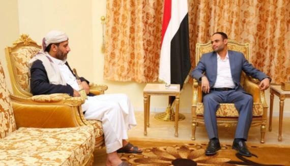 رئيس المجلس السياسي الأعلى يلتقي الشيخ محمد الغادر..
