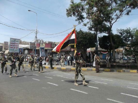أبناء مديرية التحرير بأمانة العاصمة ينظمون فعالية ضمن حملة الحشد والتعبئة (صور)