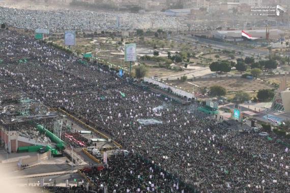 لوحة المولد النبوي : الجمال والبهاء