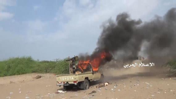 الإعلام الحربي يوزع مشاهد وصور لعملية اقتحام نوعية نفذها الجيش واللجان الشعبية بالساحل الغربي