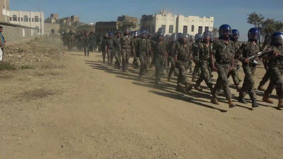 عرض لوحدات أمنية بريمة تدشينا للعام التدريبي الجديد2019م