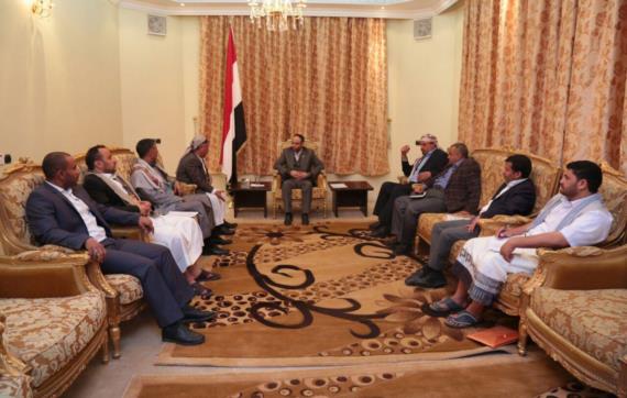 الرئيس المشاط يلتقي أعضاء لجنة التهدئة الخاصة بالحديدة