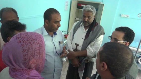 قحيم يتفقد الأوضاع بمديرية الضحي ويفتتح قسم الطوارئ بالمستشفى الريفي