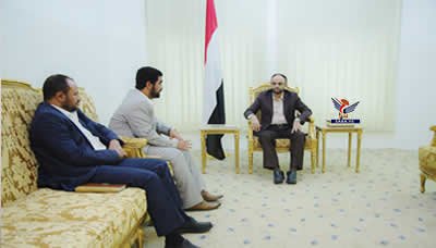 الرئيس المشاط يلتقي نائب وزير الداخلية