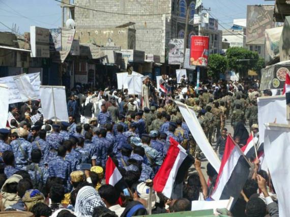 أبناء محافظة حجة يحيون الذكرى الخامسة لثورة 21سبتمبر تحت شعار حرية واستقلال