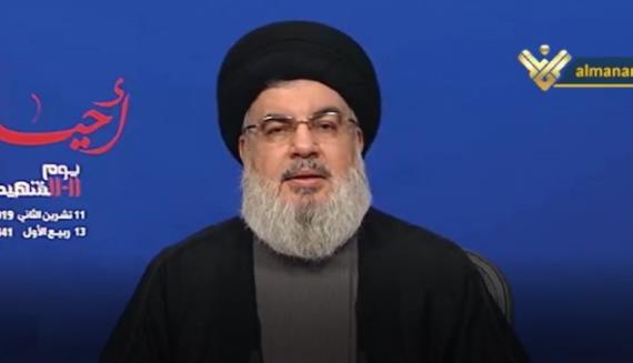 السيد حسن نصر الله : السيد عبدالملك الحوثي قادر على تنفيذ تهديداته بالرد على أي اعتداء إسرائيلي