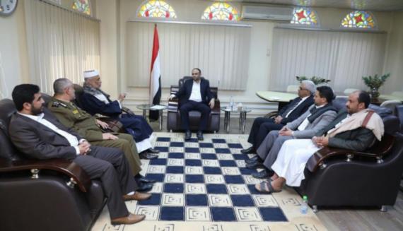 الرئيس المشاط يلتقي العديد من الوزراء والمسوؤلين