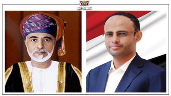 الرئيس مهدي المشاط يهنئ السلطان قابوس بالعيد الوطني