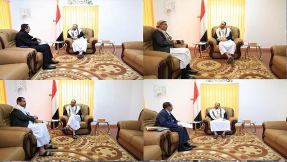 لقاءات للرئيس مهدي المشاط 