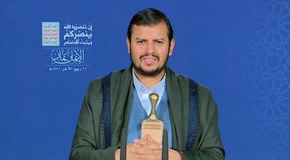السيد القائد : بقوة الإيمان صمد الشعب اليمني في معركة هي الأكبر على وجه الأرض