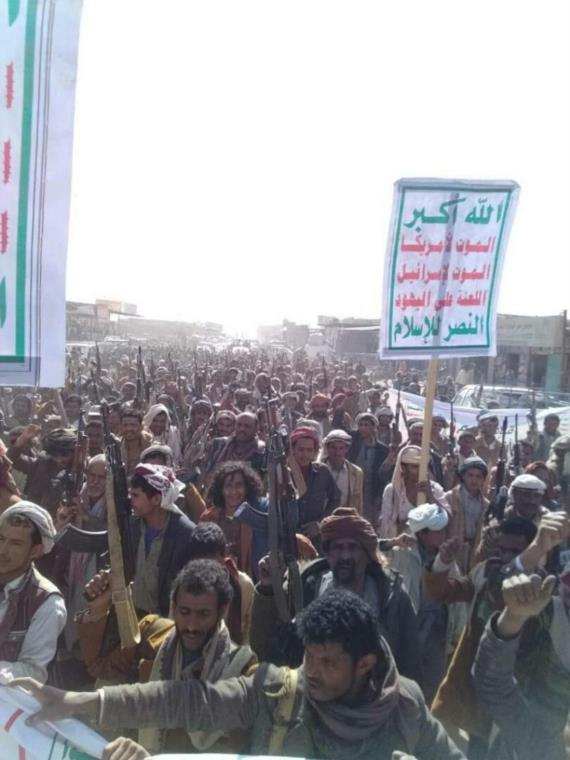 قبائل الجوف تعلن نفيرها وتتوعد العدوان بالثأر لجريمة المصلوب