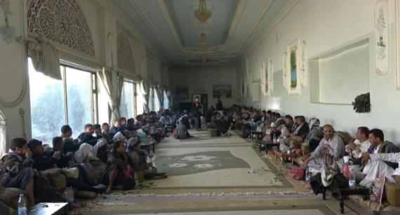 لقاء موسع في مدينة إب يقر رفد الجبهات بمئات المقاتلين لمواجهة العدوان