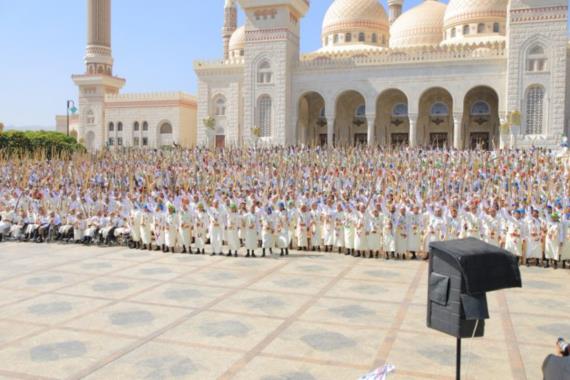 العرسُ الجماعي الأكبر.. انتصارُ الهُــوِيَّة الإيمَـانية