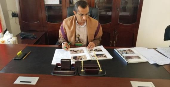 محافظ تعز يلتقي لجنة التحقيق بجرائم وانتهاكات العدوان في المحافظة
