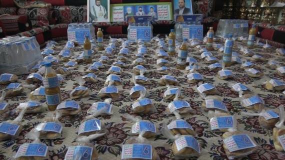الهيئة النسائية بحجة تقدم قافلة غذائية للمرابطين في الجبهات