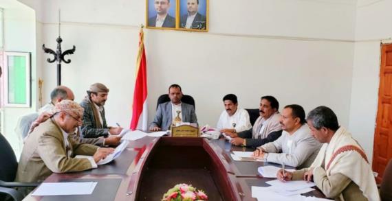 السلطة المحلية بصعدة تناقش أداء الهيئة الإدارية ومستوى تنفيذ المشاريع