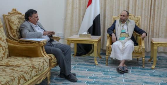 الرئيس المشاط يناقش مع وزير الشؤون القانونية إصلاح وتطوير المنظومة التشريعية