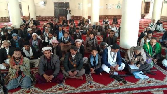 تدشين فعاليات الذكرى السنوية للشهيد في مناخة بصنعاء