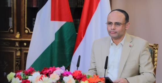 الرئيس المشاط: استمرار الحصار يعطينا الحق في الرد المناسب