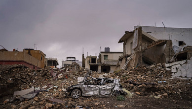 العدو الصهيوني يفجر 3 منازل جنوبي لبنان