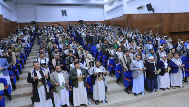 هيئتا الزكاة والأوقاف والأكاديمية العليا للقرآن تُحيي سنوية الرئيس الشهيد الصماد