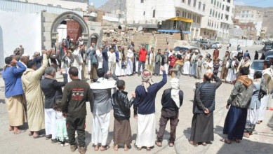 وقفات حاشدة بأمانة العاصمة نصرة لفلسطين وتنديداً بجرائم العدو الصهيوني