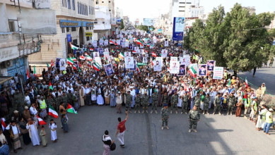 مسيرات جماهيرية بمحافظة الحديدة إحياءً لذكرى يوم الفرقان وتأكيد الجهوزية لمواجهة طغاة العصر