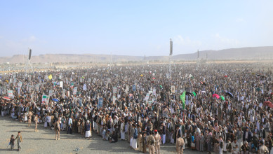 مسيرات حاشدة بمحافظة صعدة إحياءً ليوم الفرقان وتضامنًا مع إيران ولبنان