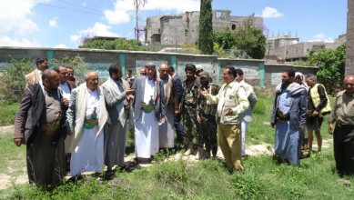 محافظ إب يدشن الأنشطة الزراعية في الدورات الصيفية