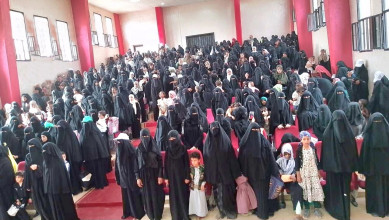وقفة نسائية بتعز انتصاراً لمكة وإحياء لذكرى الهجرة النبوية
