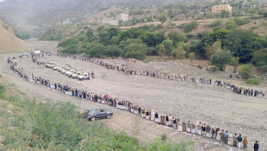 قبائل نجرة بحجة تُعلن الجهوزية والاستنفار لإنهاء العدوان والحصار
