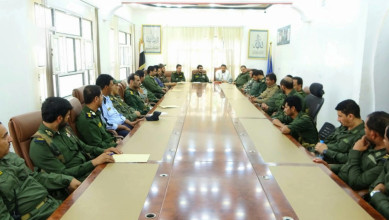 إدارة أمن صعدة تناقش الخطة الأمنية الخاصة بذكرى المولد النبوي
