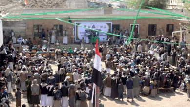 فعالية بذكرى المولد النبوي وافتتاح فرع كلية التربية في مديرية قفلة عذر بعمران
