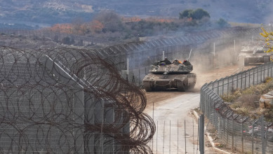 آليات العدو الصهيوني تتوغل في ريف القنيطرة جنوب سوريا