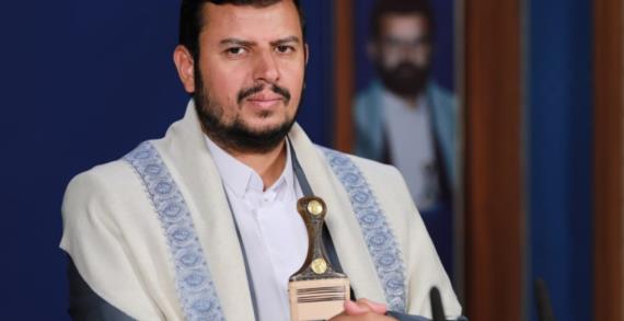 السيد عبدالملك بدرالدين الحوثي يعزي في وفاة العلامة ناصر العبادي