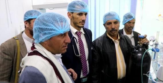 تدشين المخيم الطبي المجاني في معبر بذمار