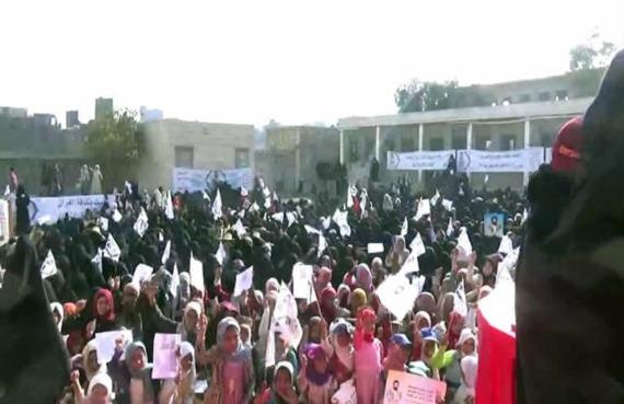 حرائر ساقين بصعدة تنظم فعالية بمناسبة ذكرى سنوية الشهيد القائد