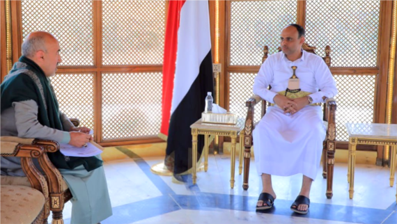 رئيس المجلس السياسي الأعلى يلتقي رئيس صندوق مكافحة السرطان