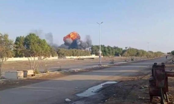 عدوان أمريكي بريطاني على محافظة الحديدة