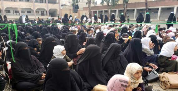 فعالية خطابية لحرائر عمران بمناسبة ذكرى دخول الامام الهادي إلى اليمن