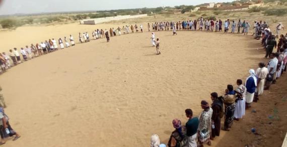 قبائل الزهرة واللحية بالحديدة ينددون بالتصعيد الأمريكي في البحر الأحمر
